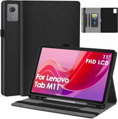 Lenovo Tab M11 11'' Tablet Slim Folio Case with Auto Sleep and S Pen Holder
