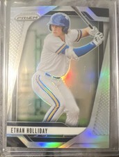 2025 Panini Prizm Baseball Ethan Holliday #82 Base Set MLB Sports Trading Card