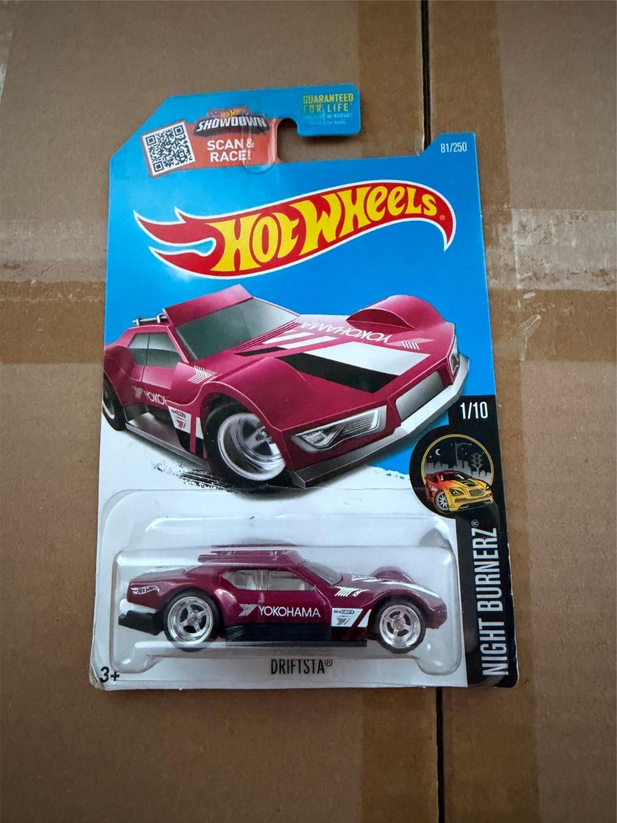 Hot Wheels 2016 Super Treasure Hunt - Night Burnerz- Magenta Driftsta F16