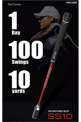 Voice Caddie Golf Digital Swing Stick Trainer Speed Training Aids
