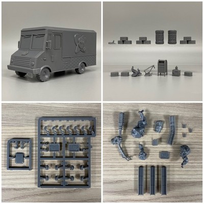 Atomic Mass Games MARVEL Crisis Protocol Taco Food Truck + Scatter Terrain
