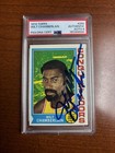 WILT CHAMBERLAIN AUTO  PSA 8 1974 Topps #250 Signed Low Pop! — photo 1
