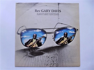 Reverend Gary Davis Ragtime Guitar LP Transatlantic TRA244 EX/EX 1971