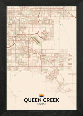 Queen Creek AZ Gerahmtes Wandbild Poster Leinwanddruck Bild