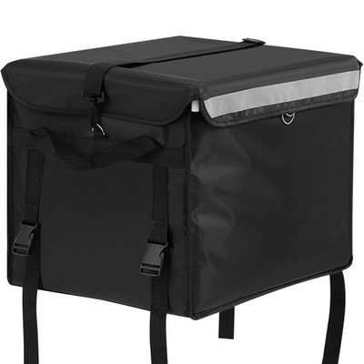 Insulated Food Delivery Bag for Bike with Rear Rack Pizza Delivery