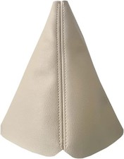Car Shift Knob Boot Dust Cover Shift Boot Cover Made Of Khaki Pu Leather With