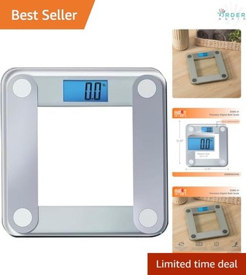 Digital Bathroom Scale Extra Large Lighted Display Weight Tracker Glass