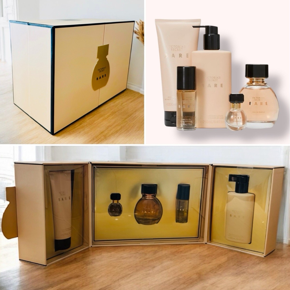 Victoria's Secret Bare 5 Pieces Gift Set Eau de Parfum Perfume