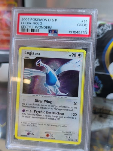 Lugia graded PSA 2 for sale on eBay