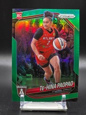 2025 Panini Prizm WNBA - Te-Hina Paopao #61 Green Prizm (RC)