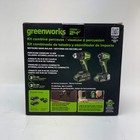 New Greenworks CKG3201 24V Cordless Drill/Impact Driver 94408452