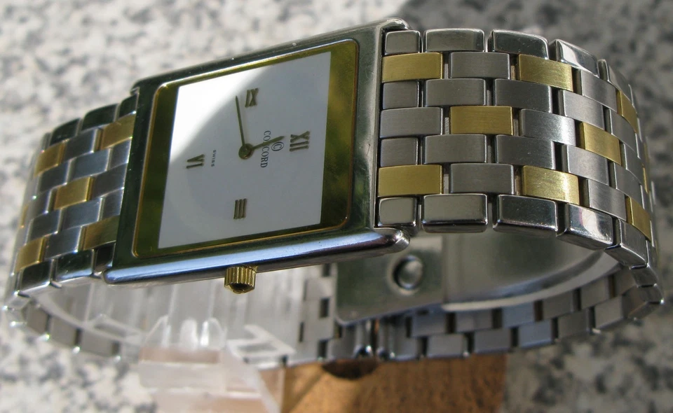 Herrenuhr Concord Delirium 14-20-617GY Swiss Made Stahl/18K Gold - Bild 4 von 4