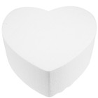 Foam Cake Model Polystyrene Dummies Pretend Display Fake Heart Shaped