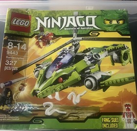 LEGO9443 Ninjago Rattlecopter NEW SEALED Retired 2012 Lloyd Garmadon RARE