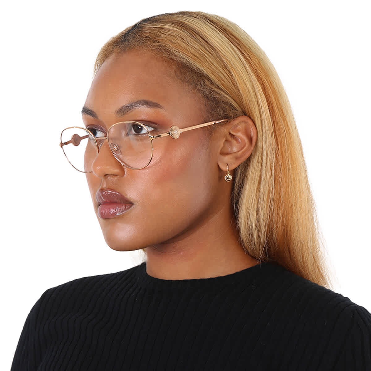 Versace Demo Round Ladies Eyeglasses VE1288 1412 54 VE1288 1412 54 18490₽