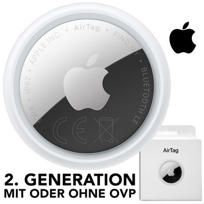 Apple AirTag 2. Generation 1er Smart Tracker 2026 iOS MFE94ZM/A mit/ohne OVP NEU