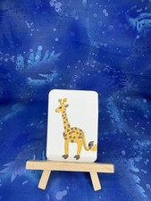Girafarig ACEO Artist trading card original art card Akumanokodomo