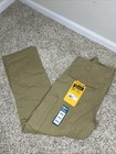 Carhartt Rugged Flex Pants Mens 32x32 Tan Relaxed Fit Canvas Cargo Work BN3574-M