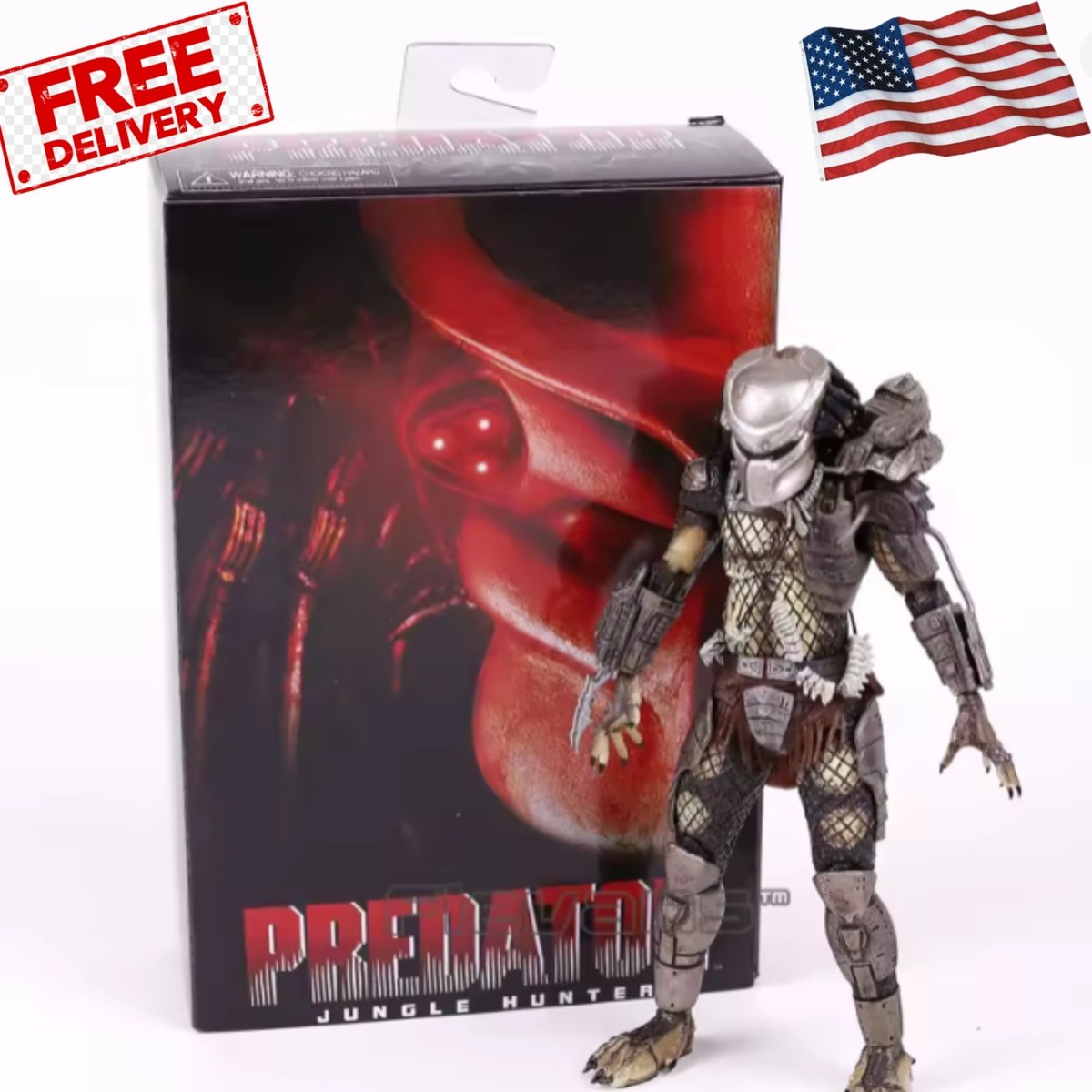 NECA Predator Ultimate Jungle Hunter Action Figure Collectible