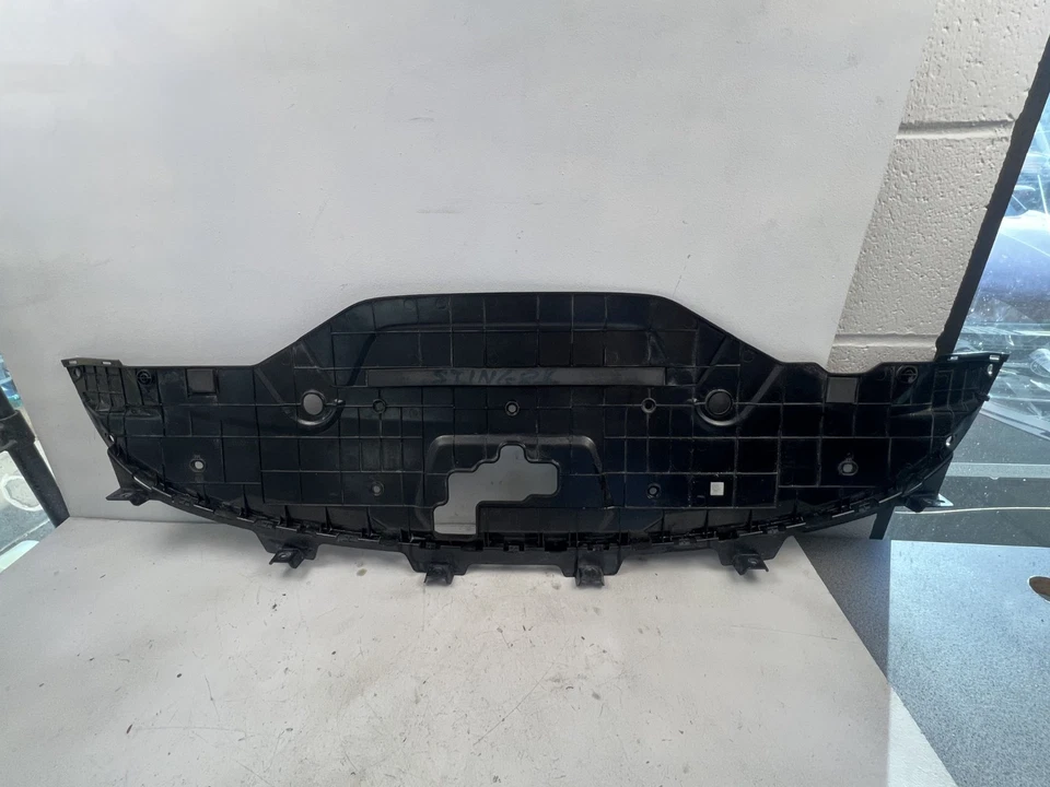 2018 2019 2020 2021 KIA STINGER Radiator Core Upper Sight Shield Cover Panel OEM - Image 2 of 3