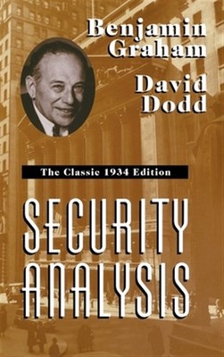 Security Analysis, Hardcover by Graham, Benjamin; Dodd, David L., Brand New, ...