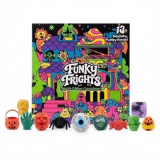 Needoh 13-Day Halloween Advent Calendar Funky Frights Squishy Stress Relief Toy