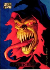 Vintage 1994 Marvel Masterpieces Demogoblin Trading Card Hildebrandt Art Comic