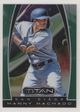 2019 Panini Chronicles Titan Green Prizm 30/50 Manny Machado #25 o7m