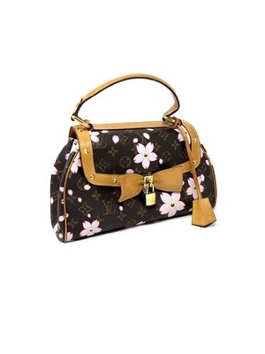 Louis Vuitton Takashi Murakami Cherry Blossom Sac Retro PM Brown