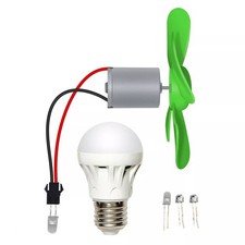 Stable Performance Mini Wind Turbine Motor Kit for DIY Power Generation