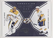 2018 SP Authentic Franchise Icons 179/199 Pekka Rinne Viktor Arvidsson #122 0c3
