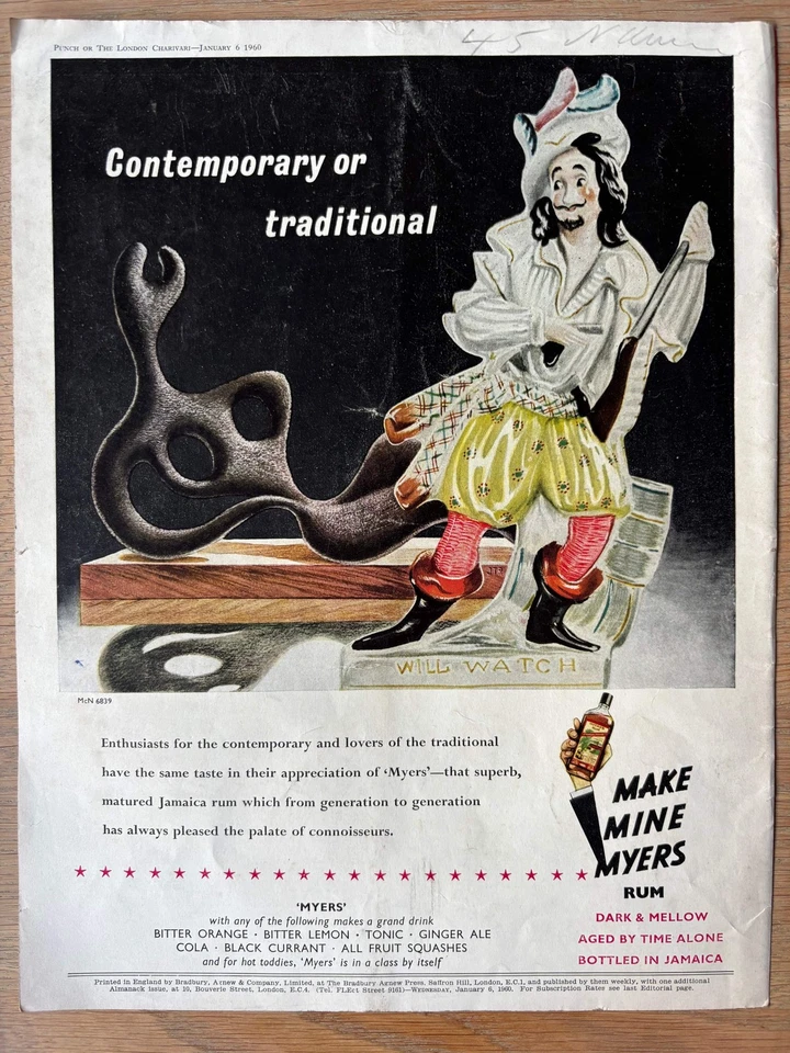 Vintage Charles Mozley SHELL GUIDE ADVERT TO YORKSHIRE 1960 - Image 2 of 2