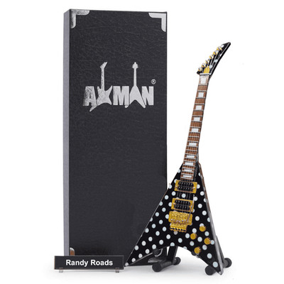 Randy Rhoads ''Polka Dot'' Gitarre Miniatur Nachbau | Quiet Riot | Handmade Music