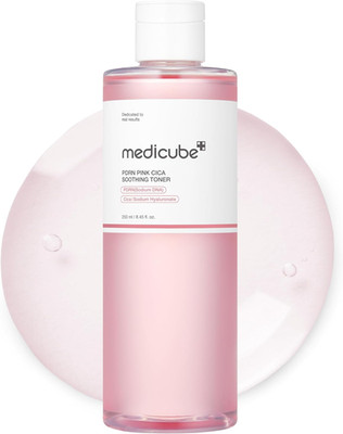 Medicube Salmon DNA PDRN Pink CICA Soothing Toner I Pink Glow Toner for Skin Boo