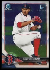 Darwinzon Hernandez 2018 Bowman Chrome 1st Bowman Card!!