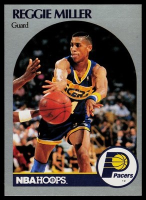 -CS- 1990-91 NBA Hoops - #135 Reggie Miller (C) *Free Shipping* Indiana Pacers