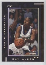 2001-02 Fleer Genuine Ray Allen #85 HOF 7fj