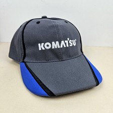 Vintage Komatsu Equipment Trucker Hat Strapback Dad Cap