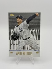 2018 Topps Update Series - Postseason Preeminence Andy Pettitte #PO-30