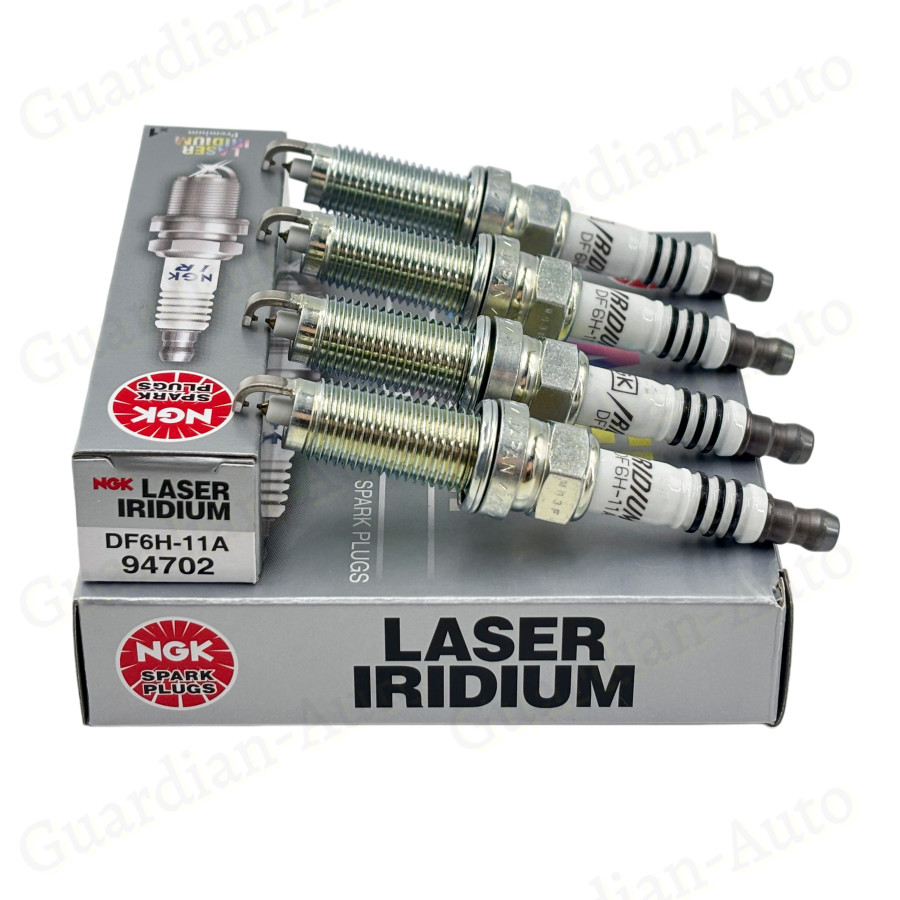 Pack of 4 Genuine NGK 94702 Laser Iridium Spark Plugs DF6H11A