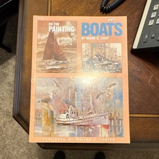 Walter T. Foster Painting Boats Guide by Duane R. Light Watercolor  Ink