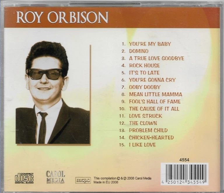 Roy Orbison von Orbison Roy - CD - 2008 - Sehr gut erhalten. - Bild 2 von 2