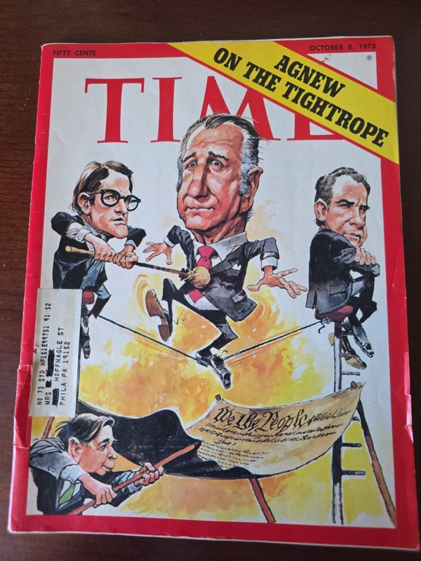 October 8th 1973 Time Magazine