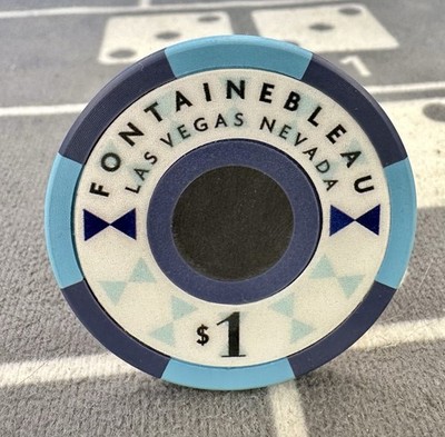   $1 Fontainebleau Las Vegas Nevada Casino Chip 1/26 Strip Properties  