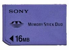 Sony PSP Memory Stick Duo 16MB MSA-M16A Used Electronics