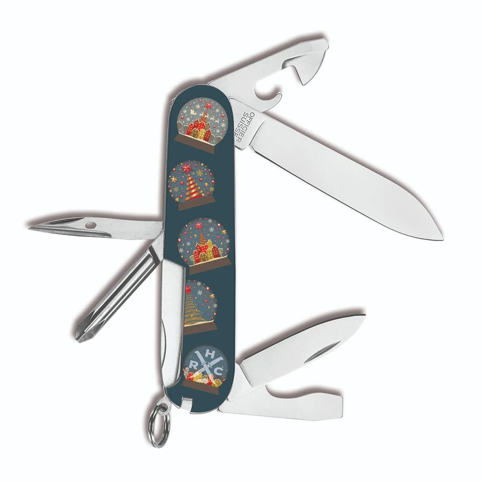 Victorinox Ejército Suizo Navidad Globo de Nieve TINKER Cuchillo Cuchillos Multi Herramienta Foto 2 de 2