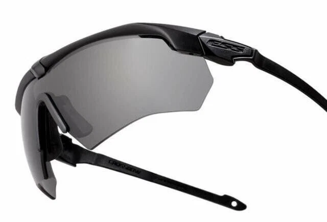 ESS Crossbow Suppressor 2X Eyeshields Safety Glasses Hunting Gray Clear 740-0451 — 第 2/2 张图片