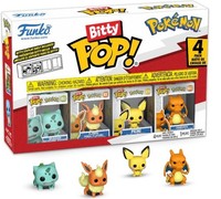Gadget - Pokemon: Funko Bitty Pop - Bulbasaur 4Pk -D- Funko