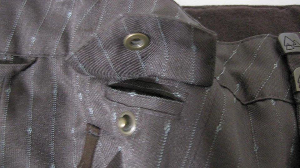 Новый с Ярлыками порошок комнаты коричневый высоты сноуборда брюки микро Lite 10,000 мм женщины M - Изображение 4 из 4