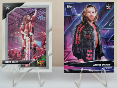 2022 Panini WWE NXT #57 James Drake / Jagger Reid + 1 Extra Karte
